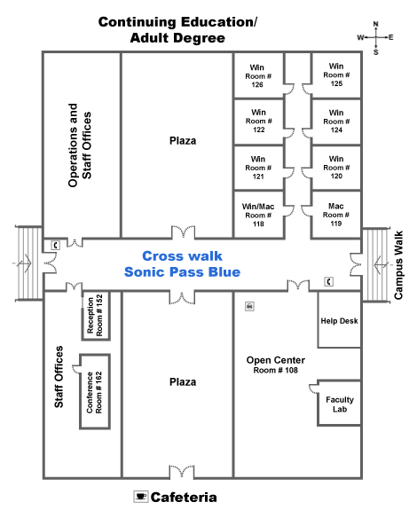 IT Center Map